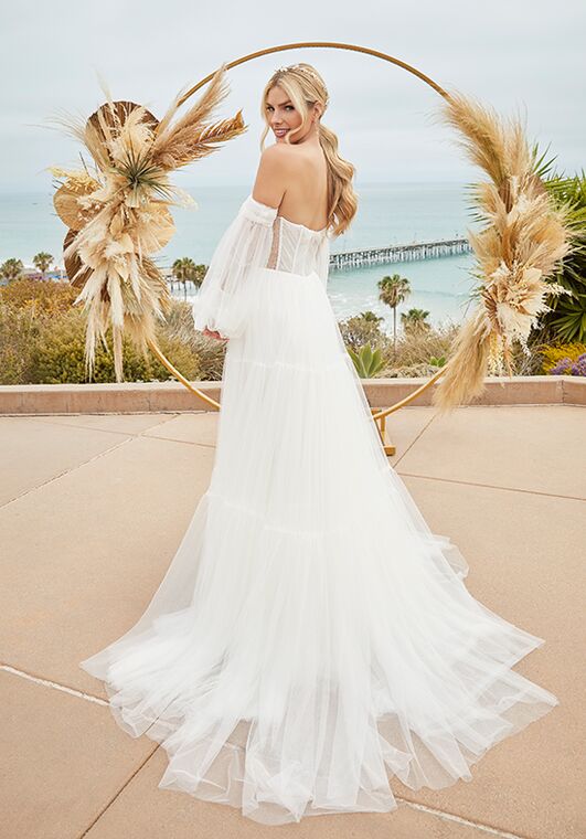 Beloved by Casablanca Bridal BL382 Carson A-Line Wedding Dress - 7