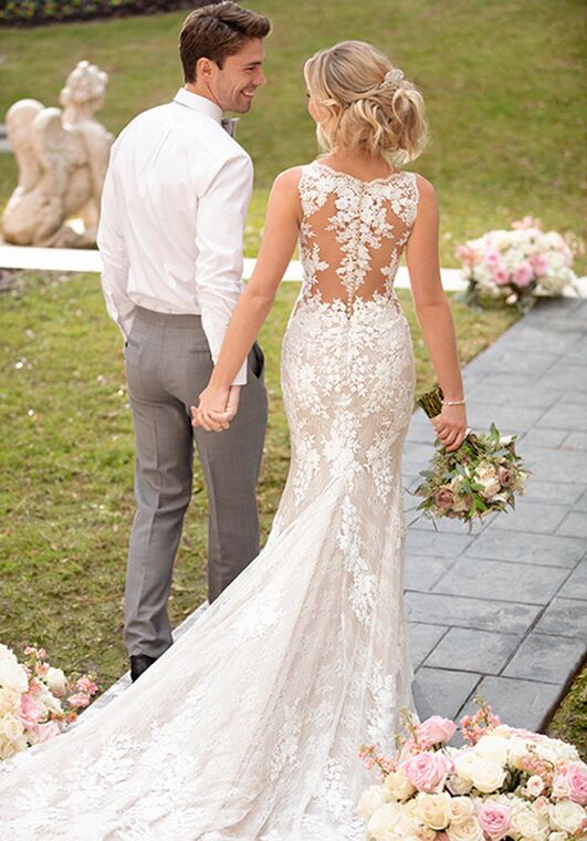 Stella York 6933 A-Line Wedding Dress - 4
