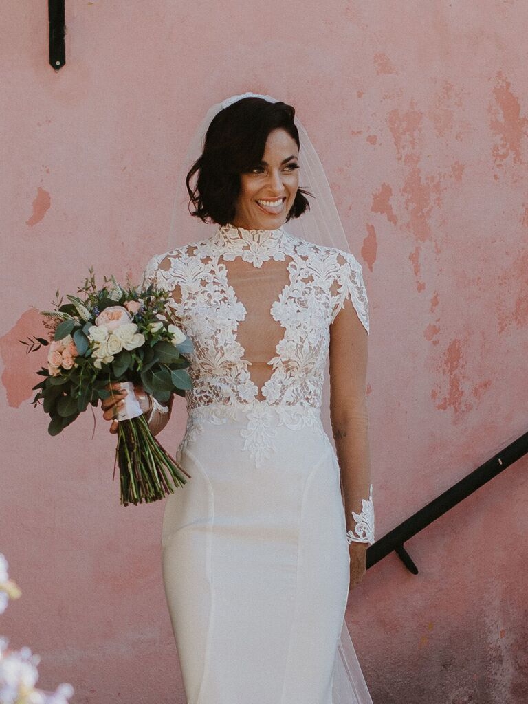 side hairstyles for wedding short hair deep side part