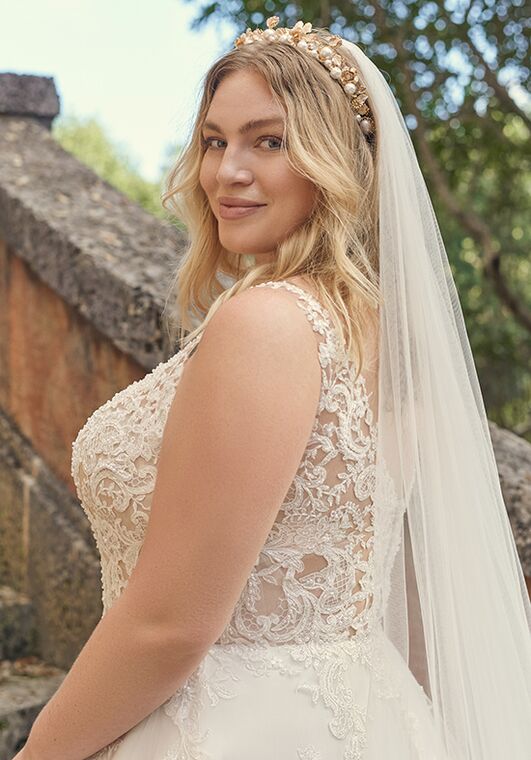 Maggie Sottero TIFFANY A-Line Wedding Dress - 4