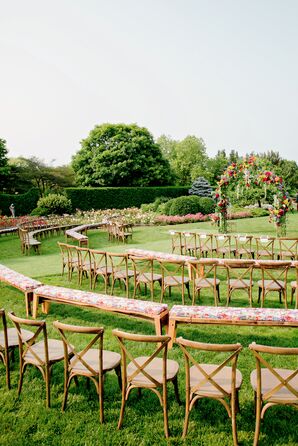 Outdoor Garden Ceremony Decor