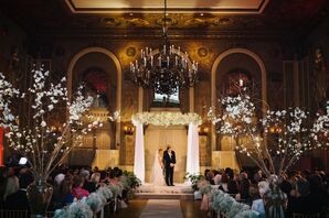 Hotel du Pont Gold Ballroom Ceremony