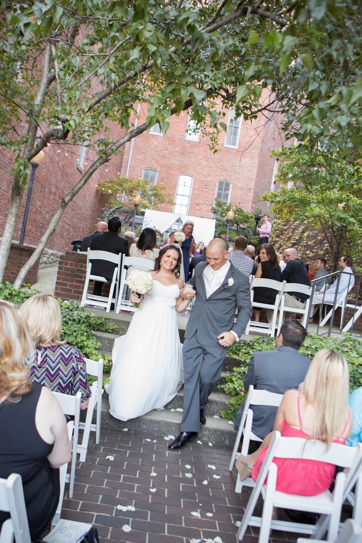 Cellar One Outdoor Garden Wedding
