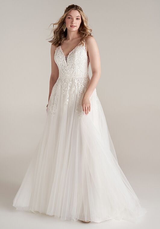 Rebecca Ingram EMILY LYNETTE A-Line Wedding Dress - 4