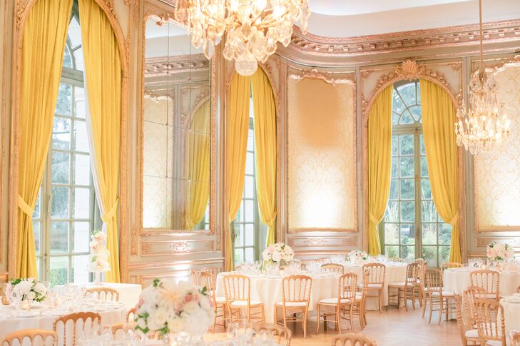 Glamorous Chateau Ballroom Reception