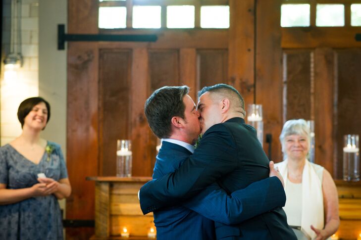 First Kiss at Firehouse Chicago