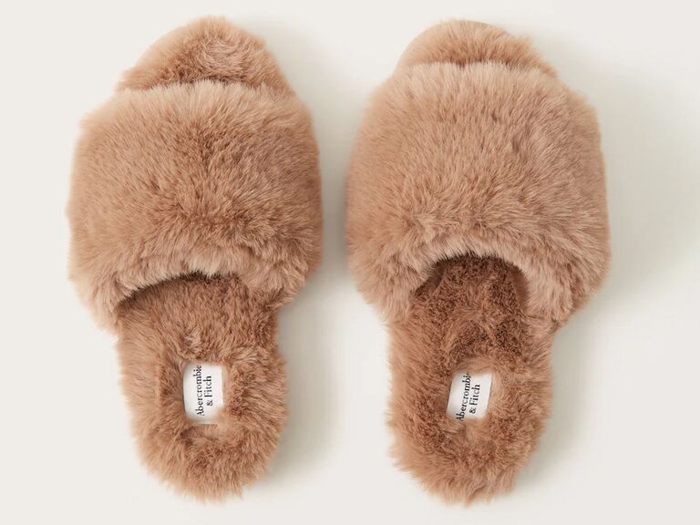 Brown furry slides