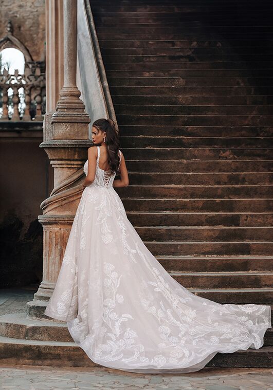 Disney Fairy Tale Weddings Belle - DP402 Ball Gown Wedding Dress - 6