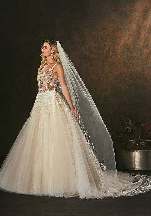 Amaré Couture C149 Hollace Ball Gown Wedding Dress - 4