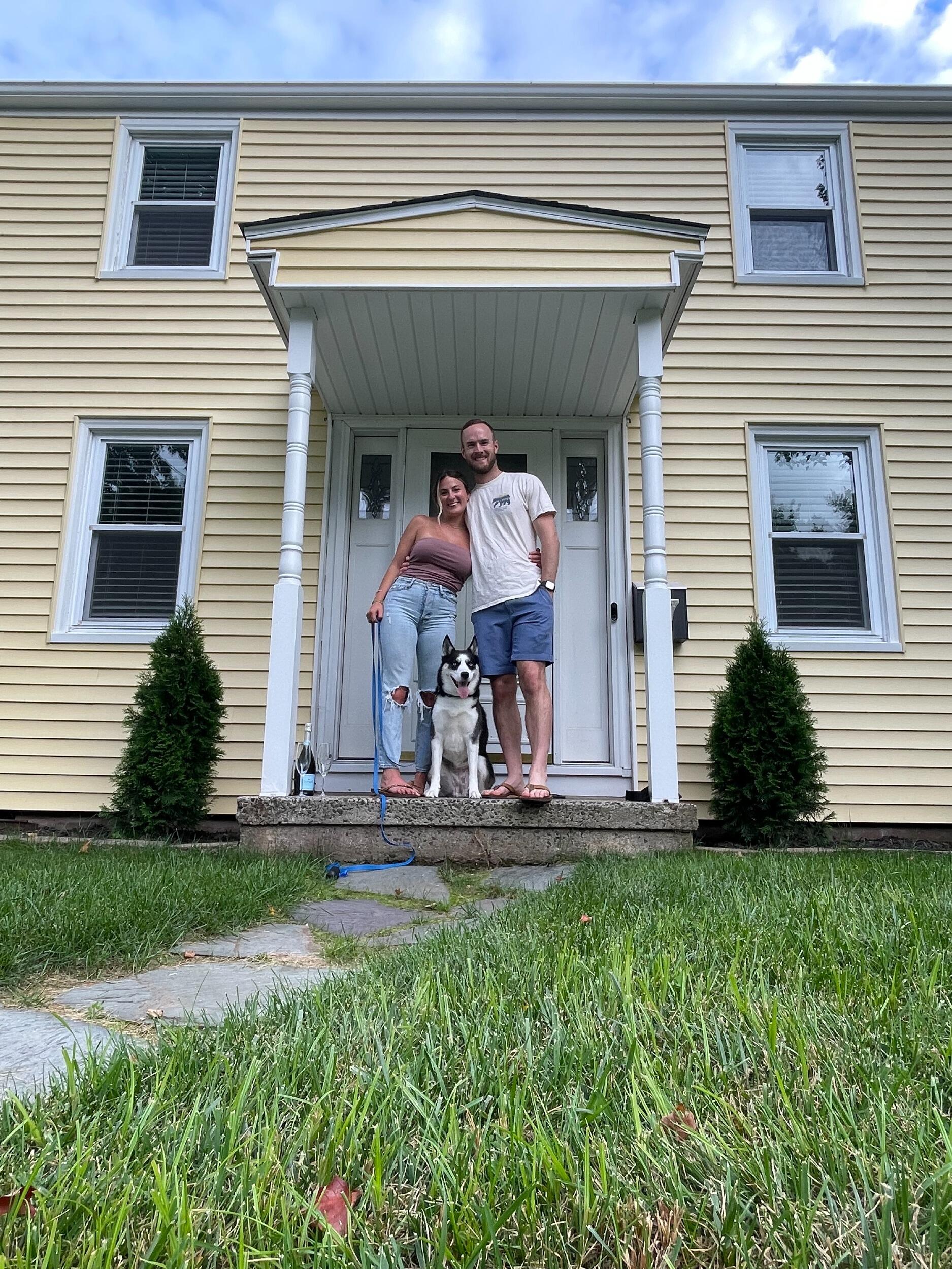 Bought our first home together!