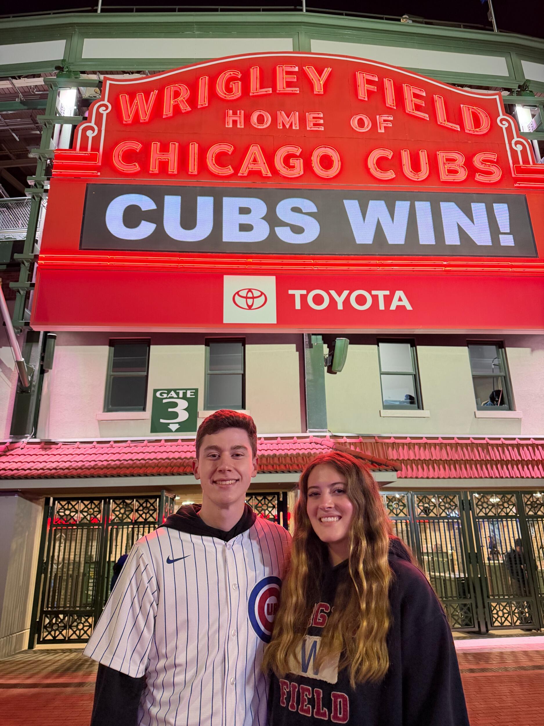 Sabrina stayed in Chicago for three weeks before returning home to New Jersey.