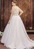 Beloved by Casablanca Bridal BL249 Coral A-Line Wedding Dress - thumbnail - 4