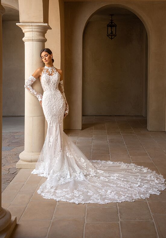 KITTYCHEN WYLIE, H2536 Fit-and-Flare Wedding Dress - 1