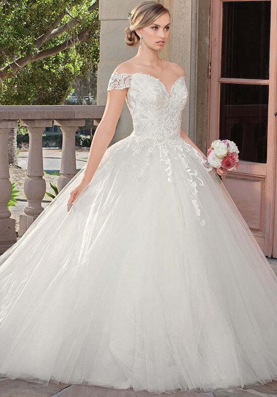 Casablanca Bridal 2312 Gracie Ball Gown Wedding Dress - 1