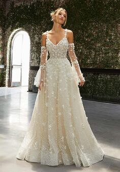 Morilee by Madeline Gardner Harmonia, 1204 A-Line Wedding Dress