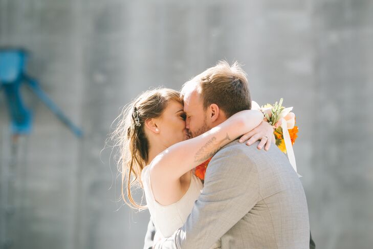 Bernice and Jason First Kiss