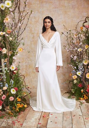 THEIA SIENNA Fit-and-Flare Wedding Dress