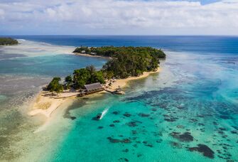 Tropical Vanuatu.