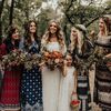 A Rustic-Meets-Boho Red, White and Blue Wedding at The Forge Venue in Chico, Texas
