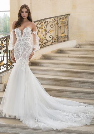 ÉLYSÉE CIEL Fit-and-Flare Wedding Dress