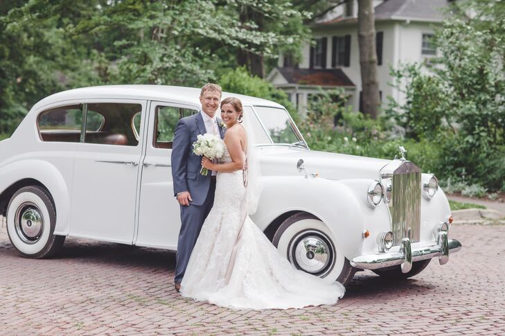 The inspiration for Tricia LaRocca (30 and a neonatal nurse) and David Morris's (30 and a clinical psychology PhD student) wedding came easily—it was 