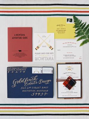 Montana-Themed Wedding Invitations