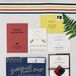 The couple's graphic Montana-themed wedding invitations set the tone for the country-inspired wedding and alfresco reception.