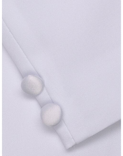 Little Tuxedos "Princeton" Kids White Tuxedo (5-Piece Set) Flower Girl Dress and Ring Bearer Outfit - 6