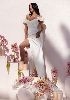 Le Blanc LE142 Fit-and-Flare Wedding Dress