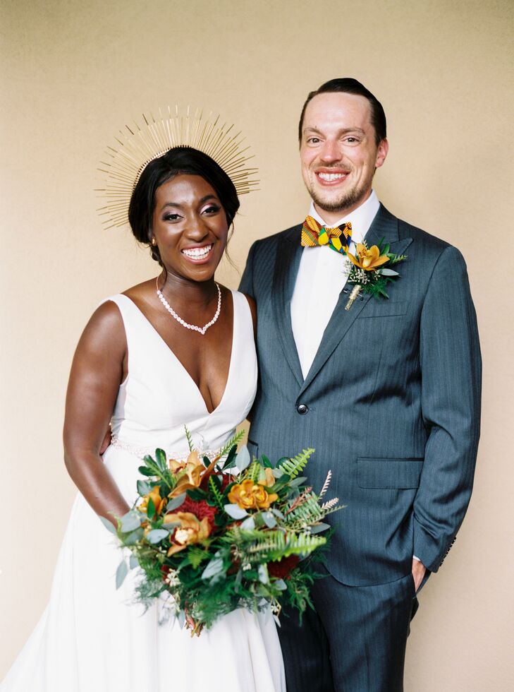 Bride and Groom Portraits at Ballantyne Country Club Wedding in Charlotte, North Carolina