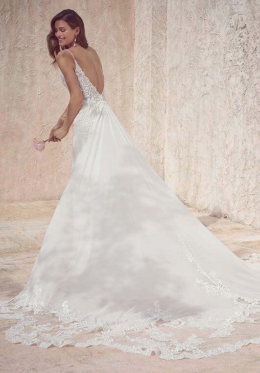 Maggie Sottero FAYETTE Sheath Wedding Dress - 5