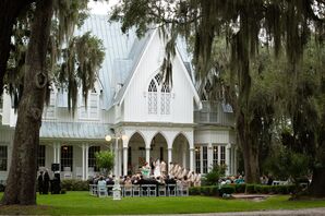 Rose Hill Mansion Romantic Southern Wedding Ceremony