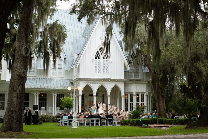 Rose Hill Mansion Romantic Southern Wedding Ceremony