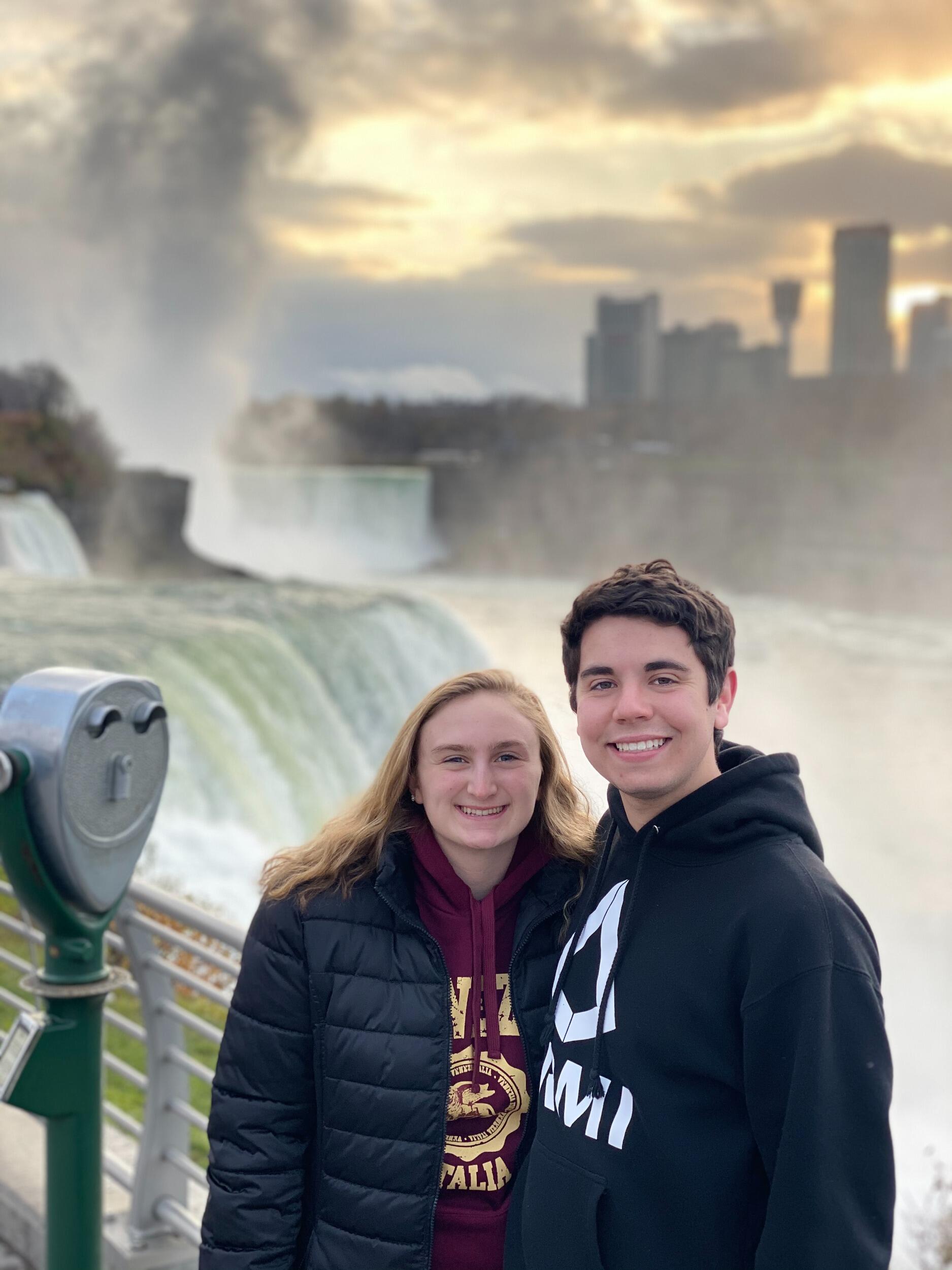 First international trip together to Niagara Falls in Canada!