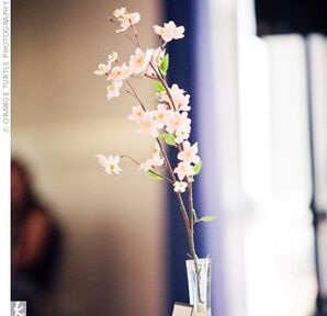 Cherry Blossom Centerpieces