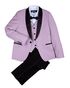 BLACKTIE "London" Kids Lavender Tuxedo (5-Piece Set) Flower Girl Dress and Ring Bearer Outfit - thumbnail - 1