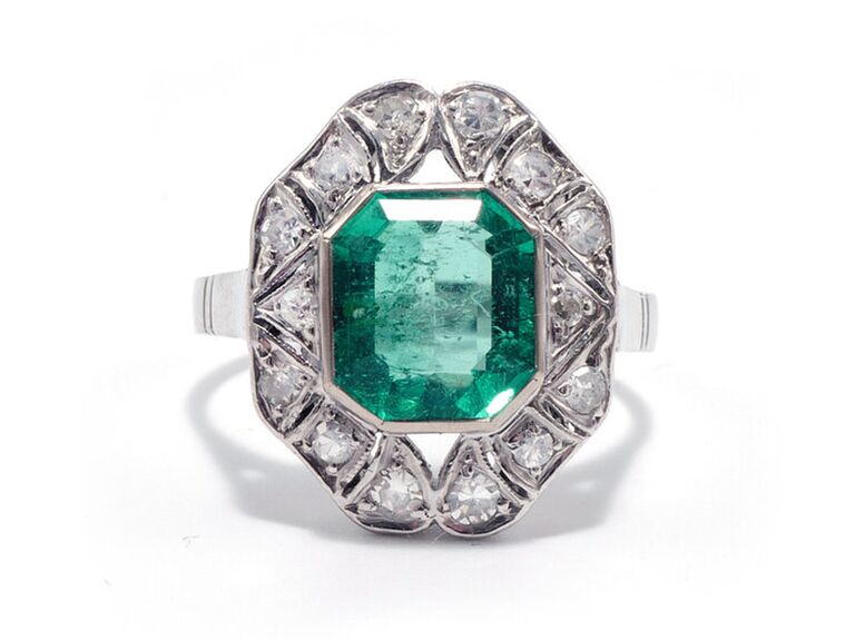 25 Emerald Engagement Rings in Every Shade of Green