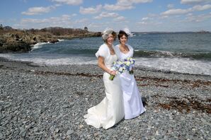 Jules and Linda on Nahant, Massachusetts Beach