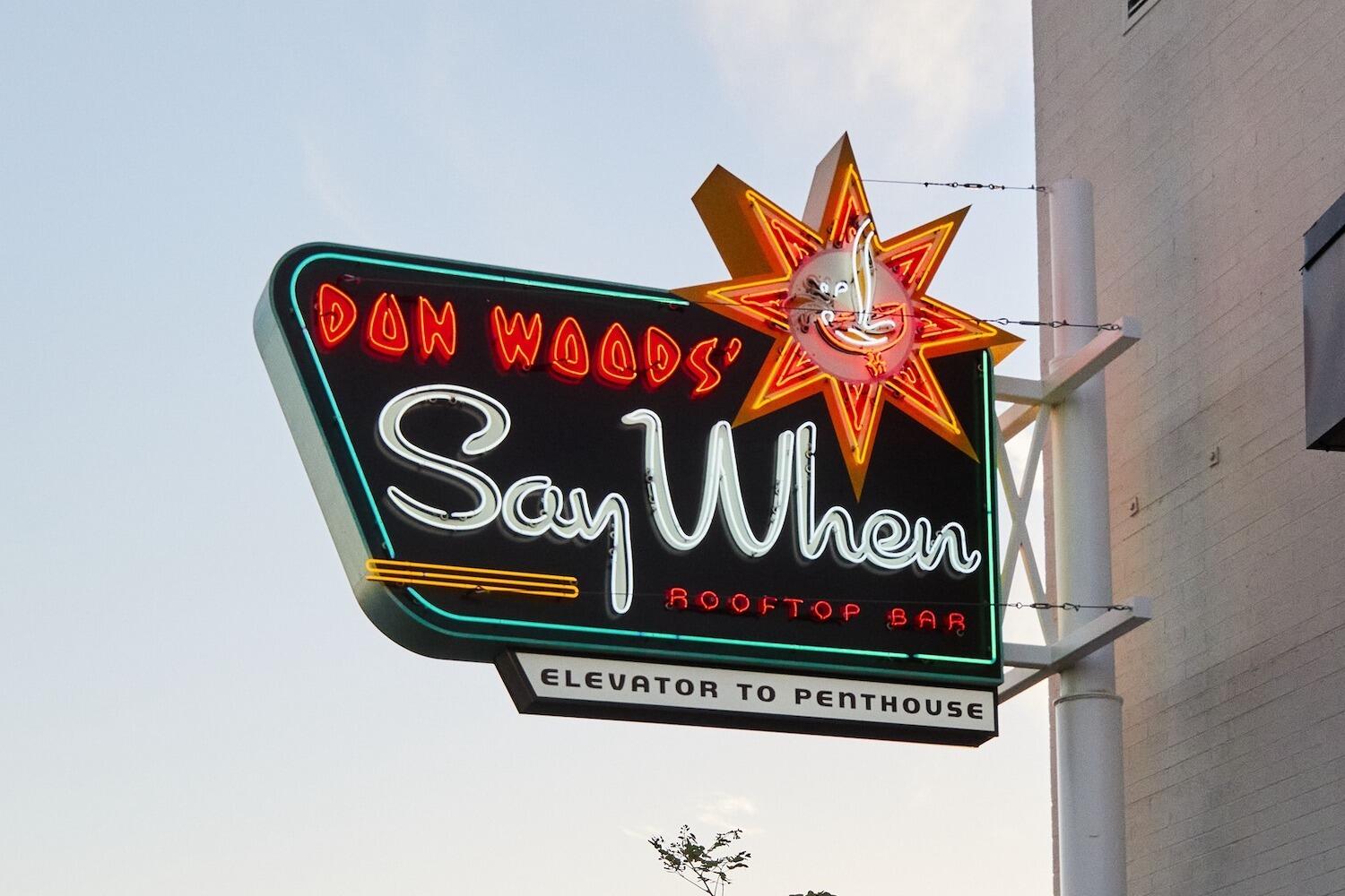 Picture of Don Woods' Say When