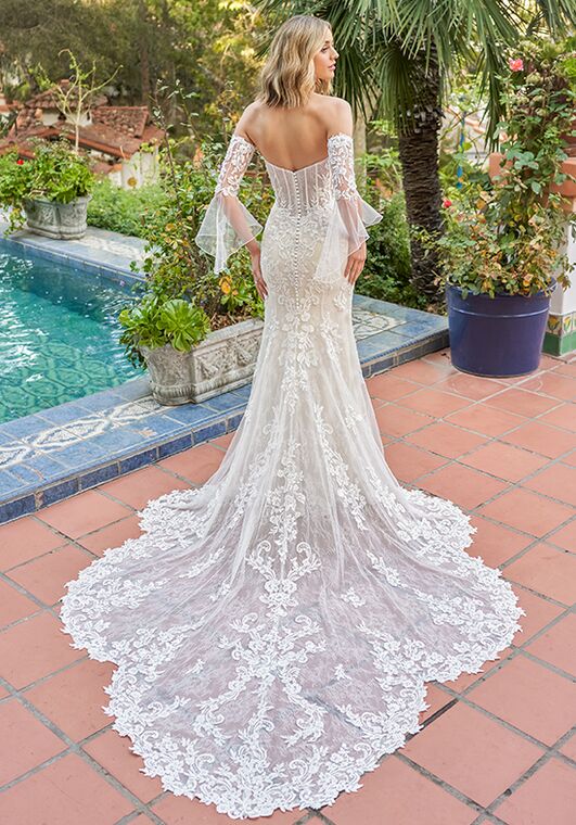 Jasmine Couture STEVIE T242065 Mermaid Wedding Dress - 5