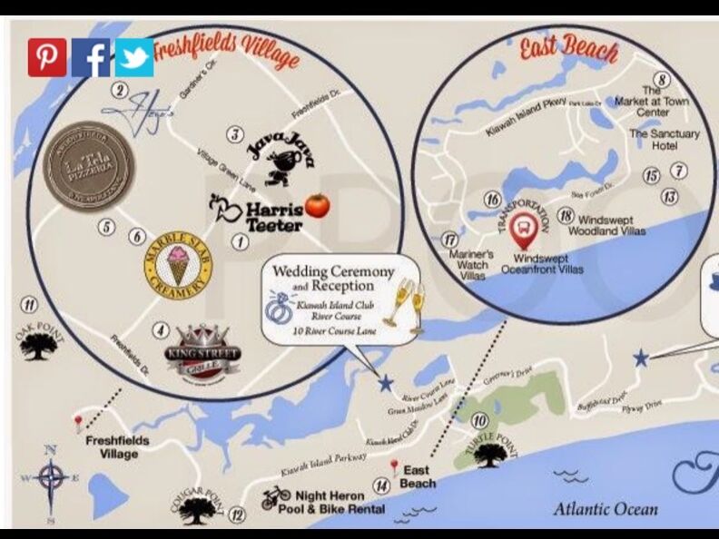 Picture of Interactive Map of Kiawah Island