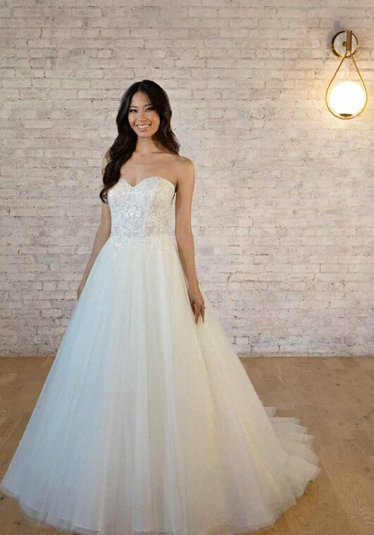 Stella York 7596 Ball Gown Wedding Dress - 6