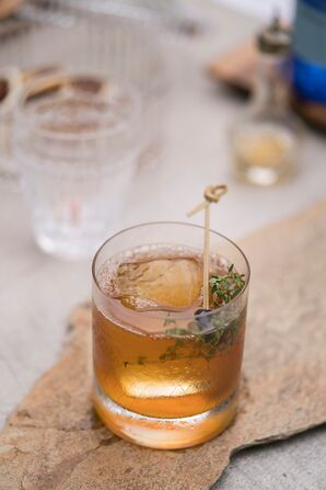 Signature Cocktail for Wedding at Rosewood Phuket in Thailand