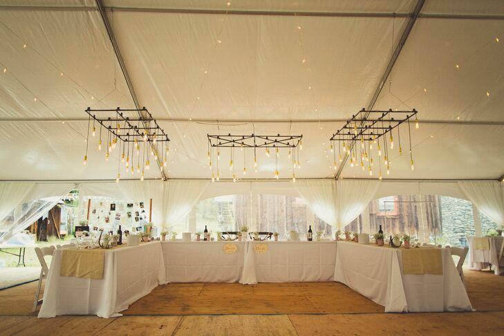 An Elegant, Tented Reception in Tincup, Colorado