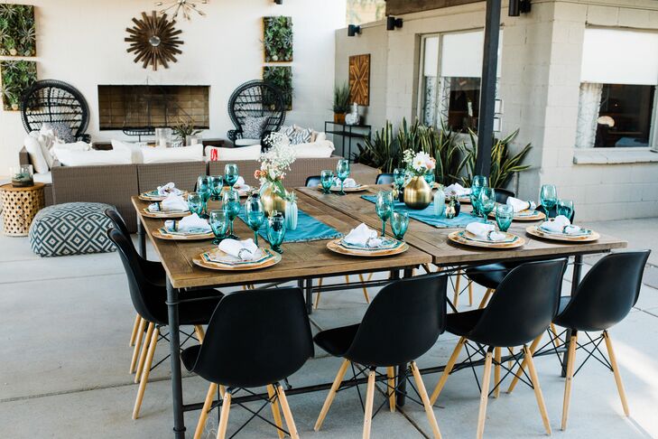 Mid-Century Modern Dining Table and Chairs