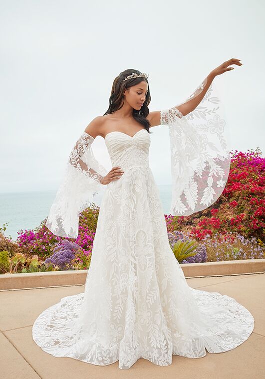 Beloved by Casablanca Bridal BL383 Aston A-Line Wedding Dress - 6