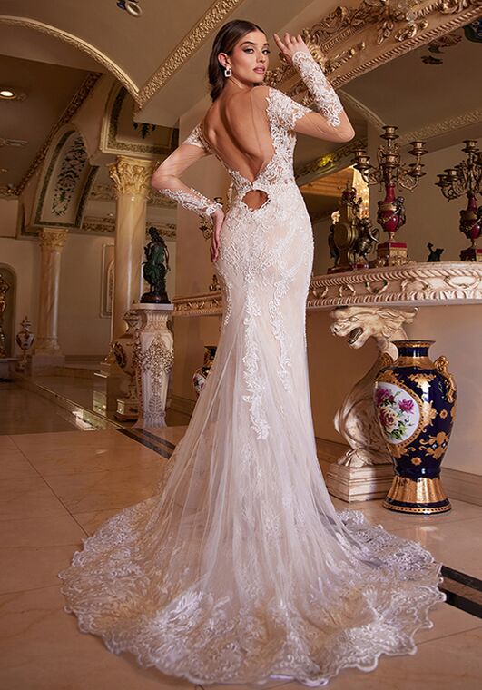 Andrea & Leo Couture A1022 Fit-and-Flare Wedding Dress - 4