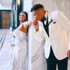 The Helipad Atop Post Oak Hotel at Uptown Made for Epic Portraits at This Houston Wedding