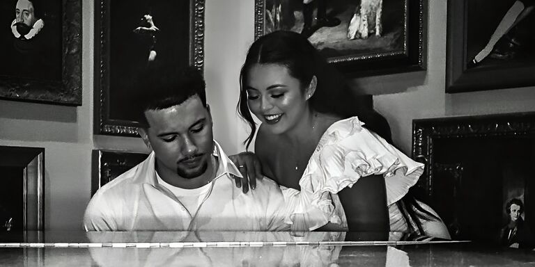 Serena & Devin Home Page Banner