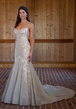 Essense of Australia D3486 Fit-and-Flare Wedding Dress